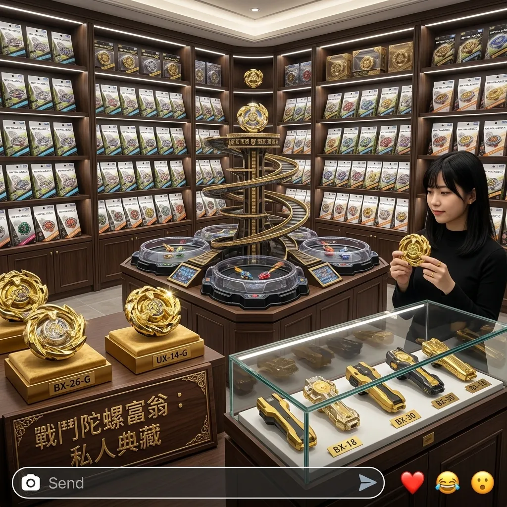 黃金陀螺富翁:頂級私人典藏展廳