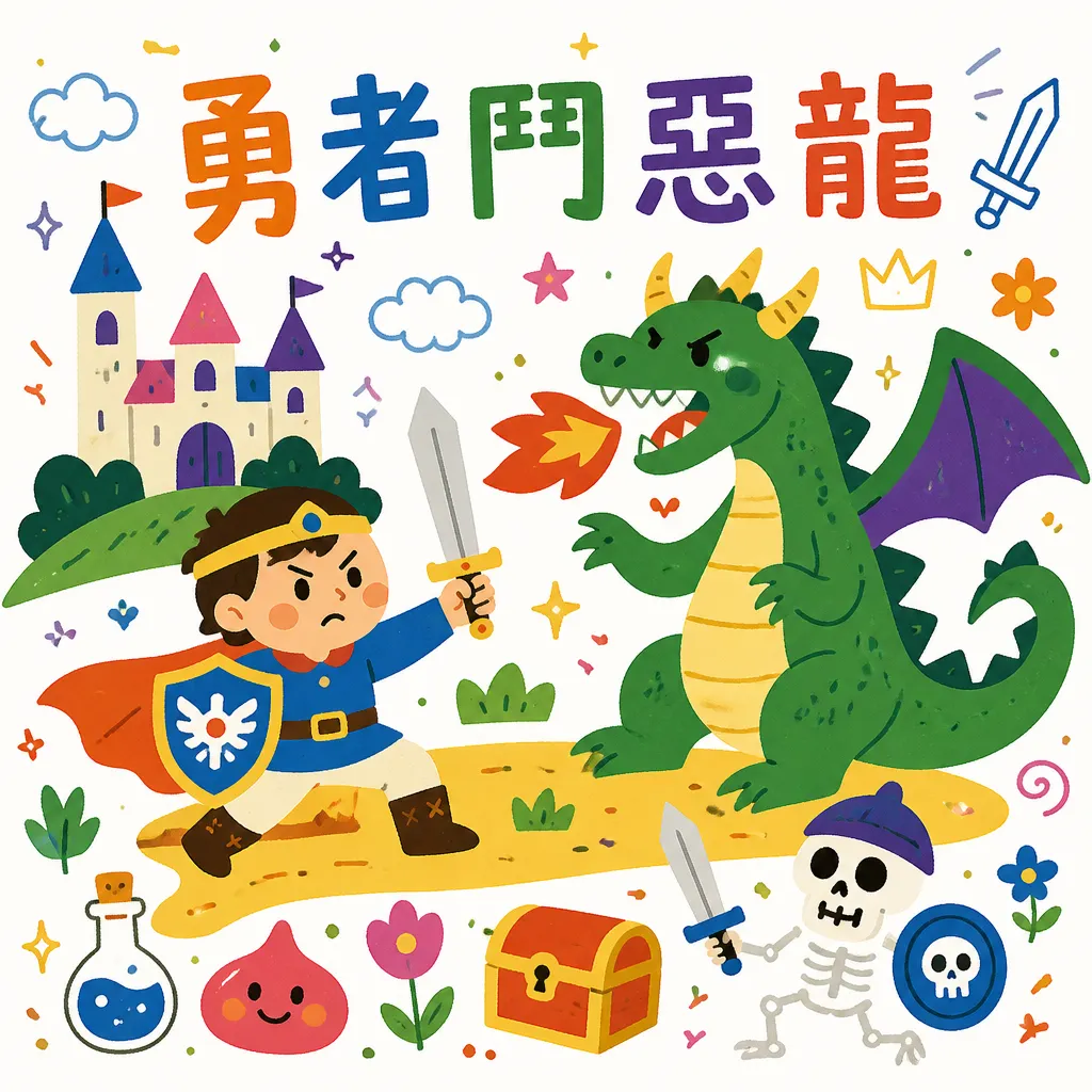 童趣奇幻冒險：傳說中的勇者鬥惡龍