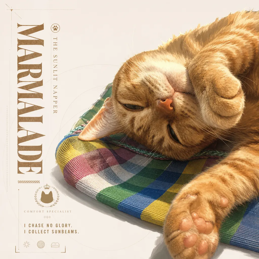 Marmalade: The Sunlit Napper
