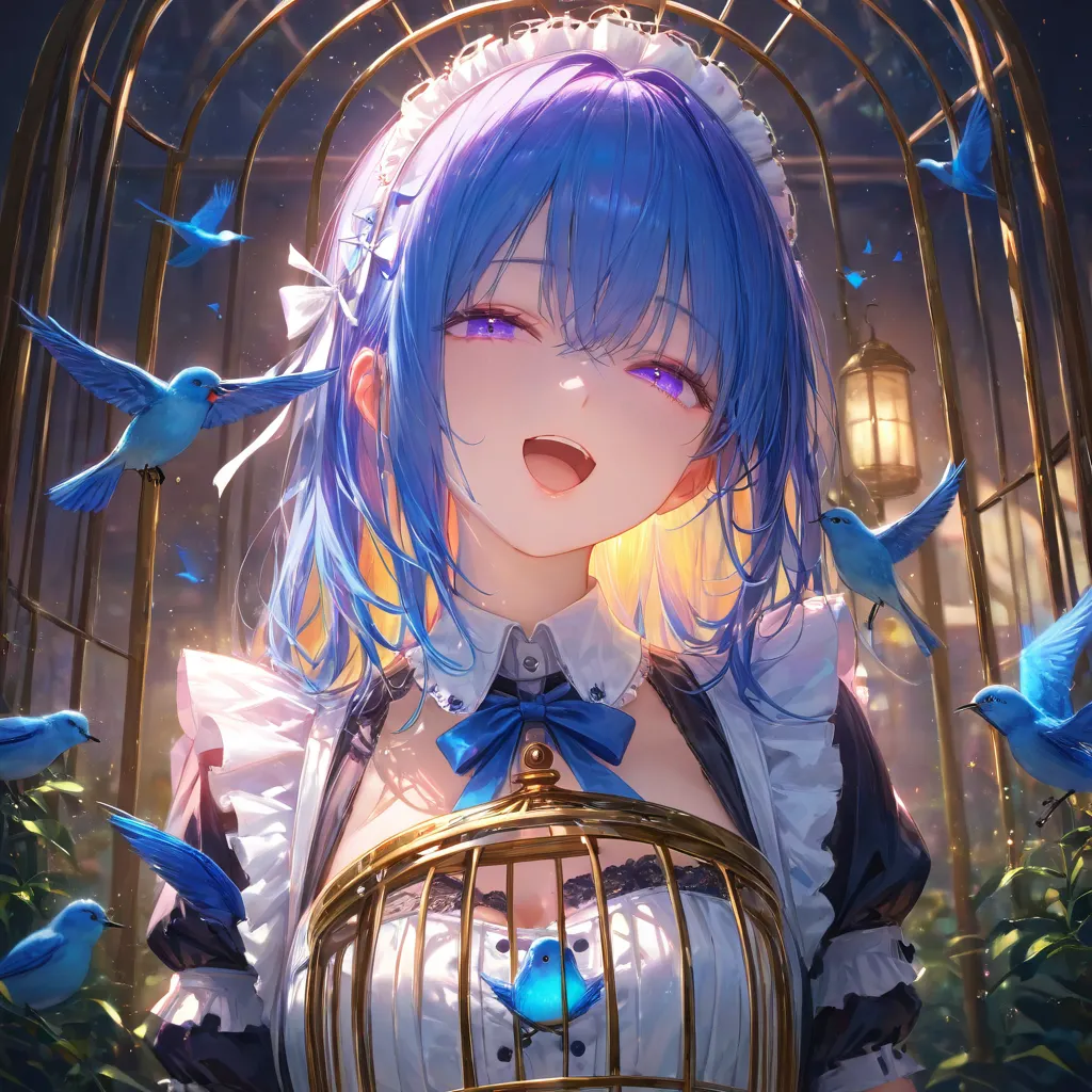 青い鳥とメイド