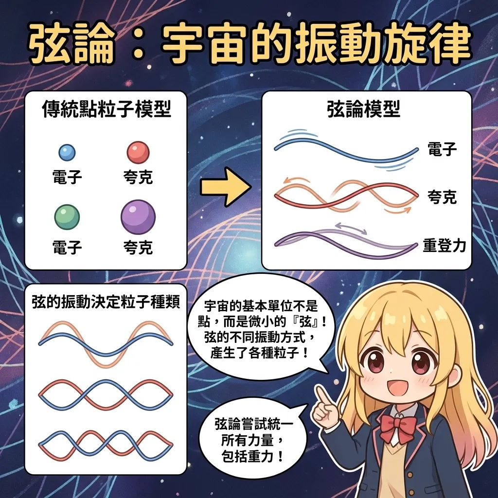 弦論:宇宙的振動旋律