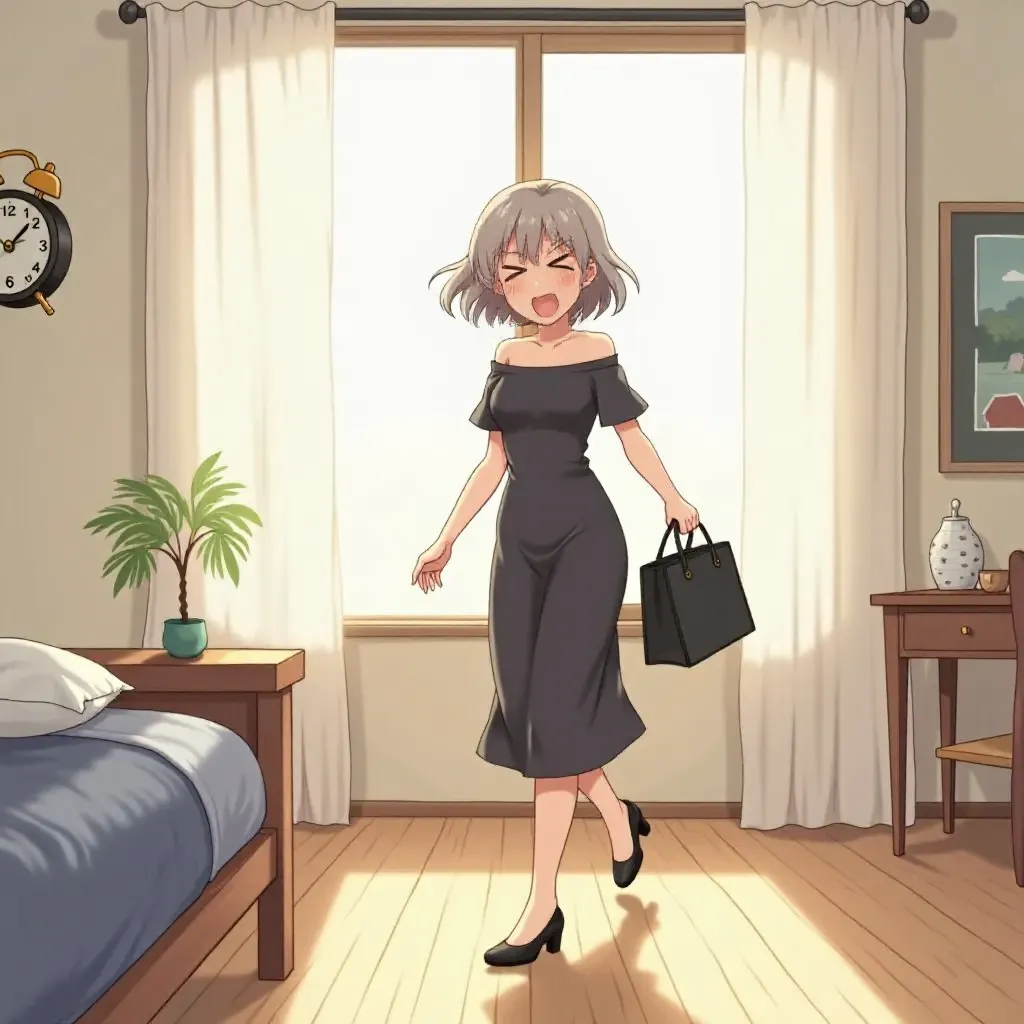 遅刻しちゃう〜!