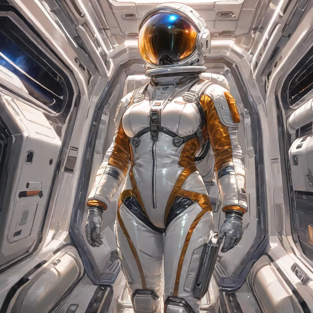 未来の宇宙飛行士の制服