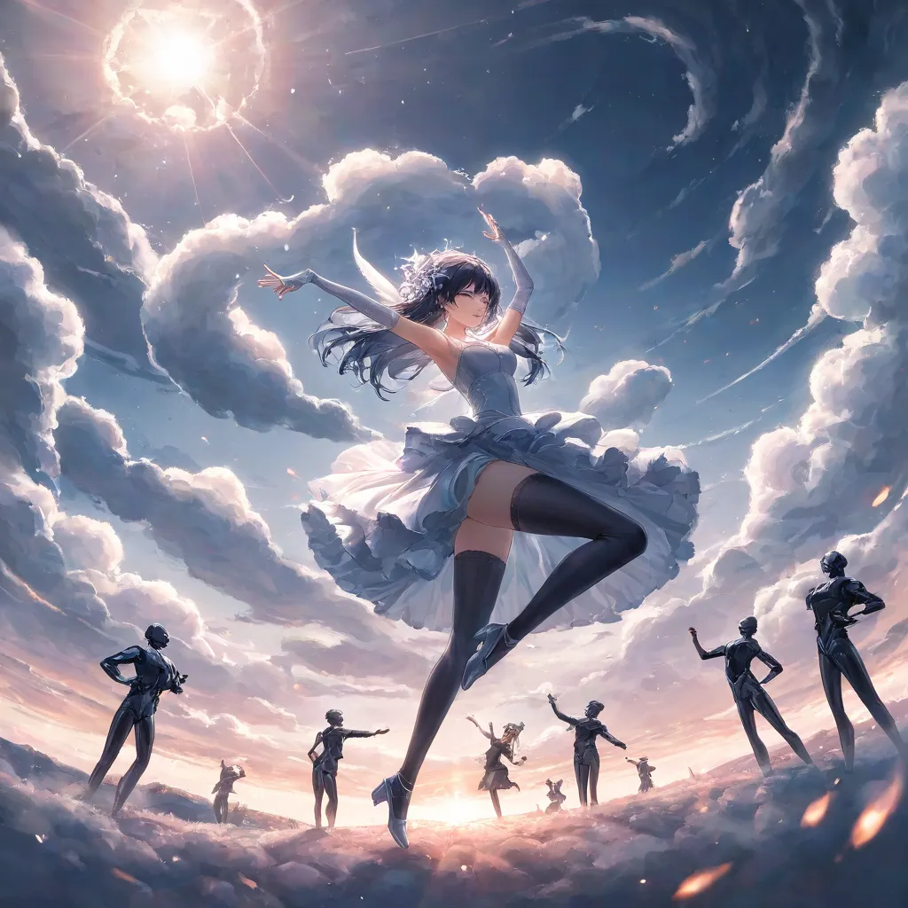 dance in cloud