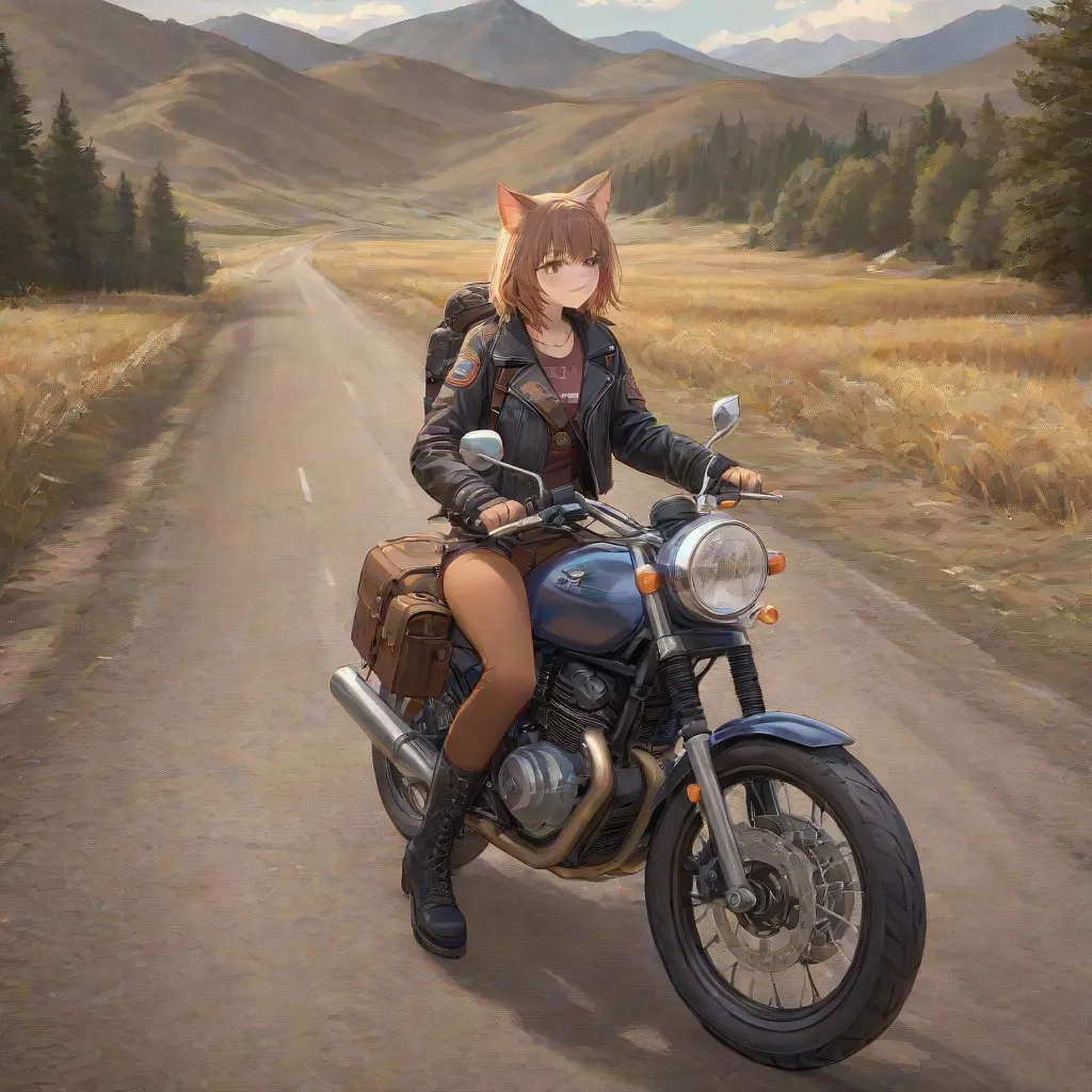 もしも猫がツーリングに出掛けたら