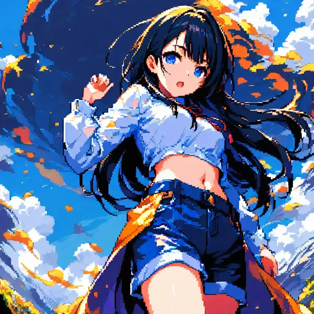 透き通った青空