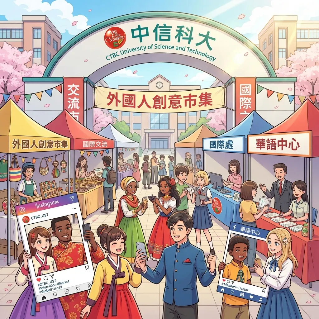 中信科大_03656_中信科大國際創意市集:跨越國界的交流盛會