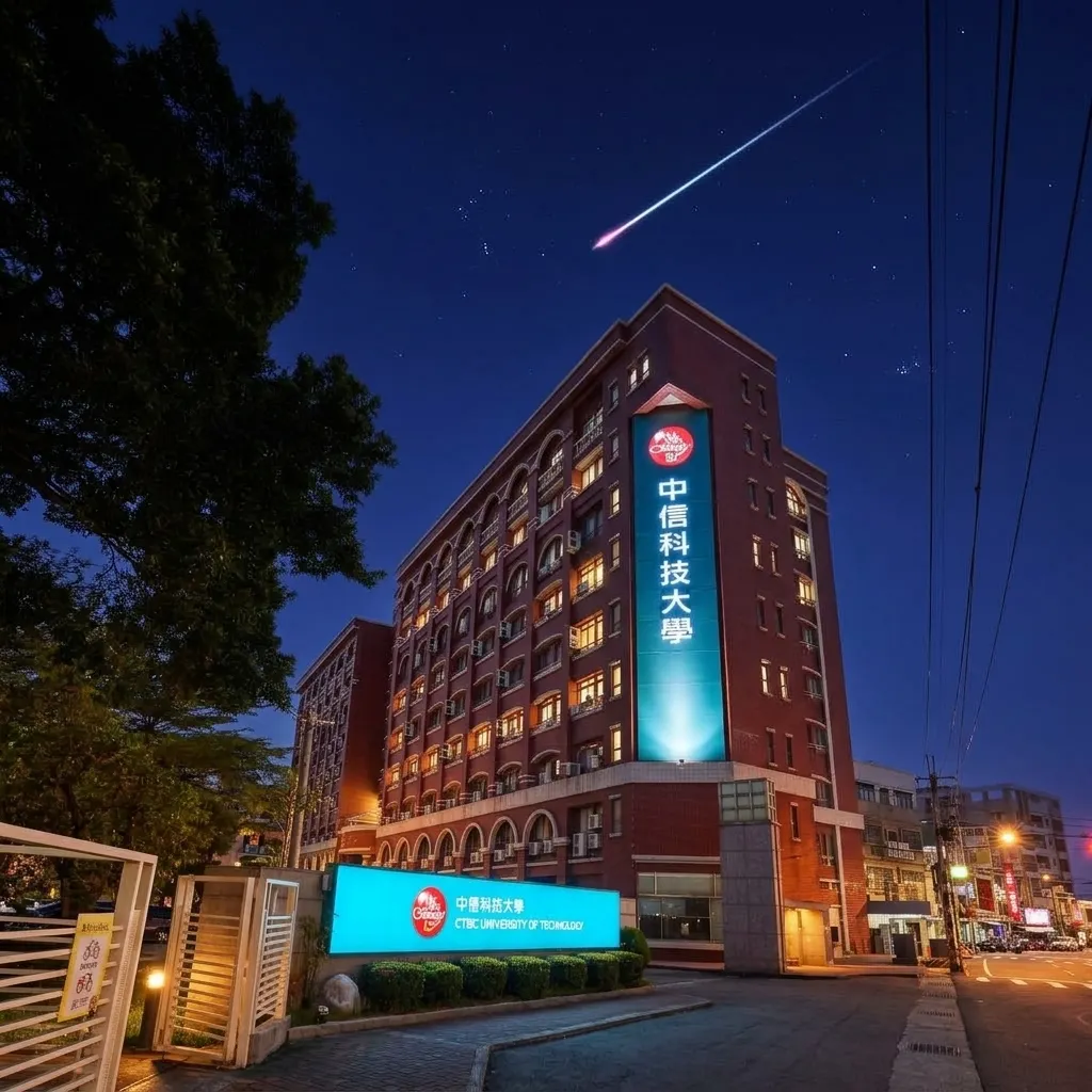 中信科技大學-00333:流星劃過的璀璨校園之夜