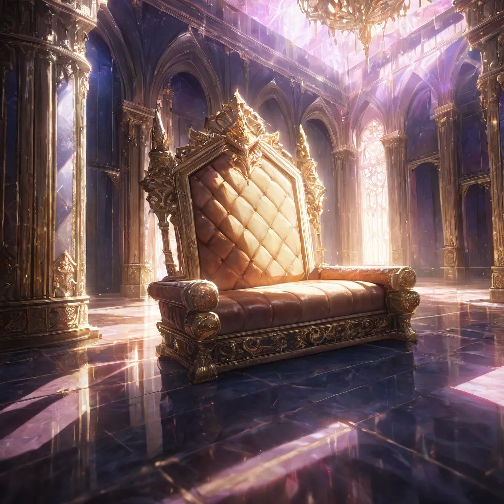 静寂の王座：光り輝く玉座の間