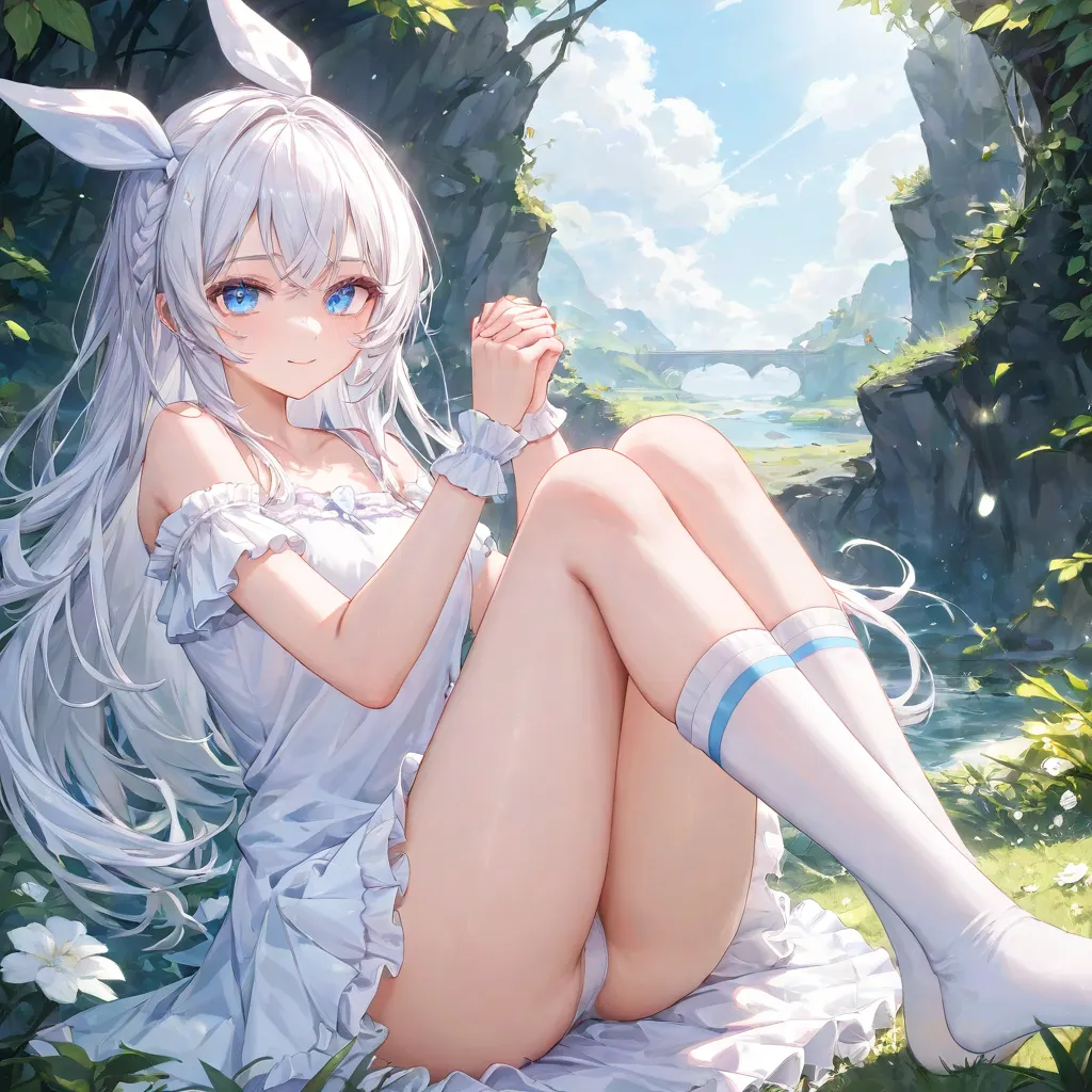 白ウサギ
