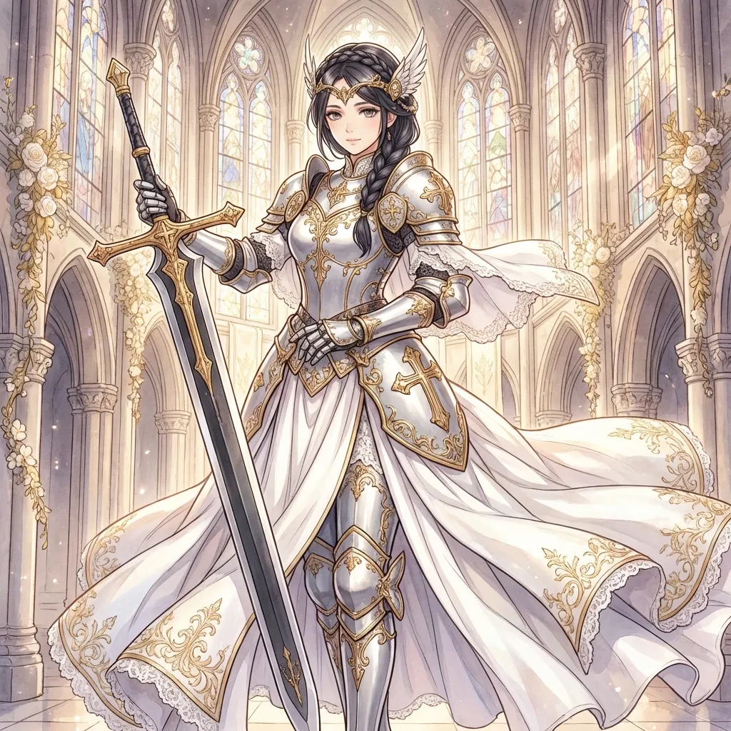 中信科大-聖潔女騎士：神聖教堂之光