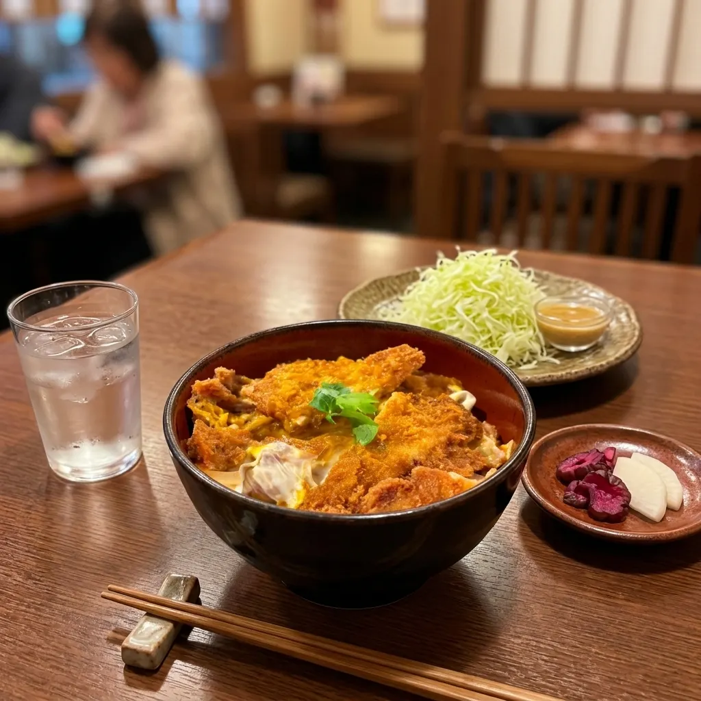 暖心食堂:金黃酥脆的炸豬排丼飯套餐