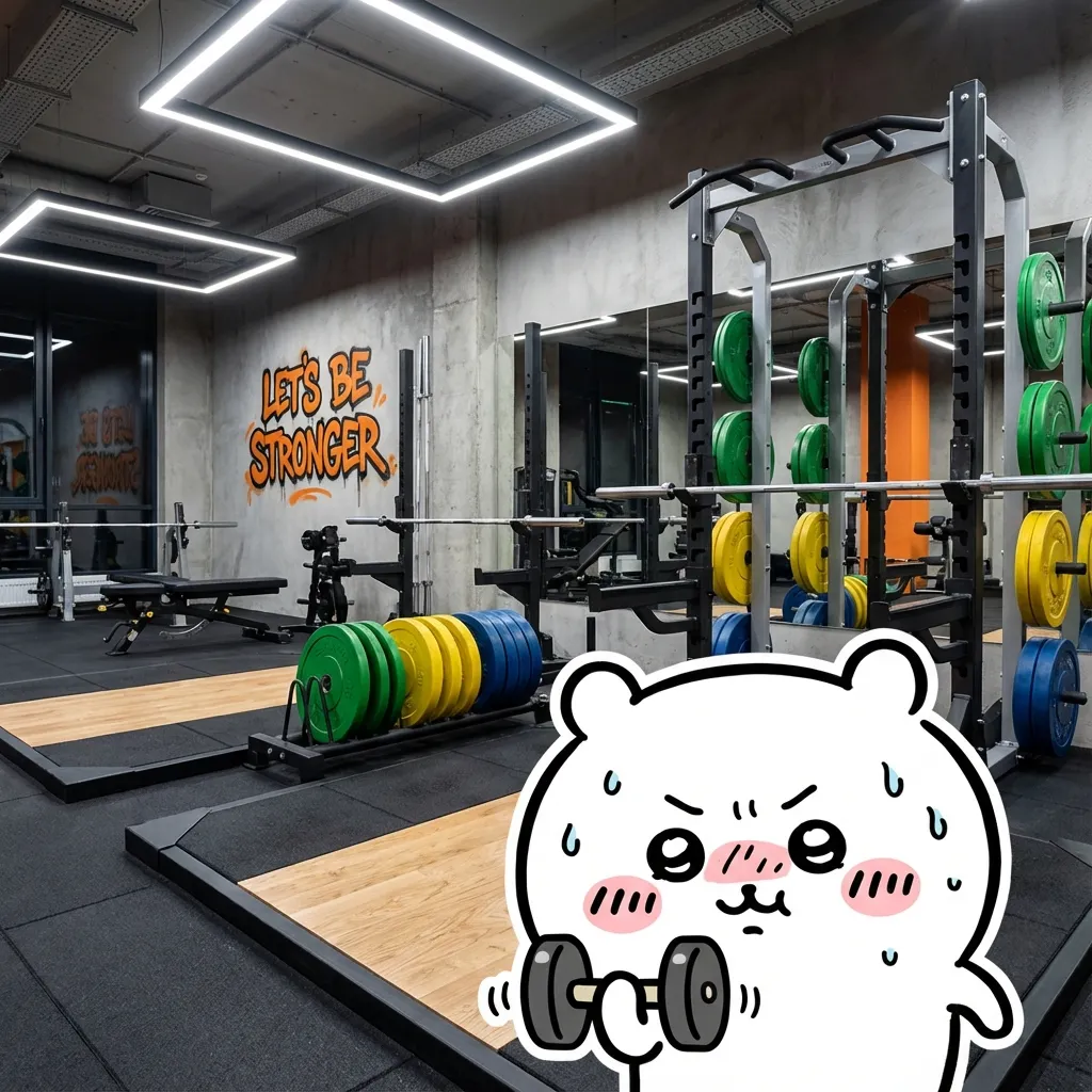 吉伊卡哇的健身挑戰：努力變強！ 南臺五專