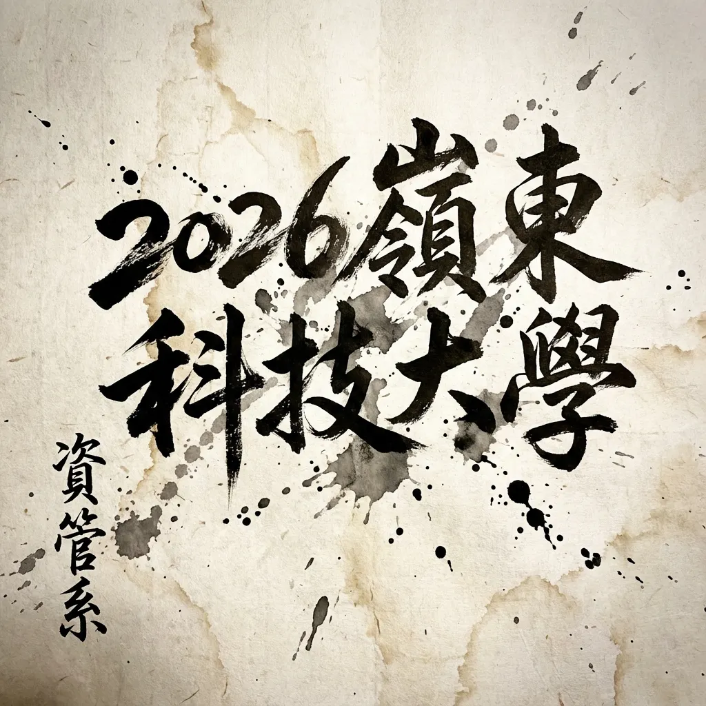 嶺東科技大學B28B018