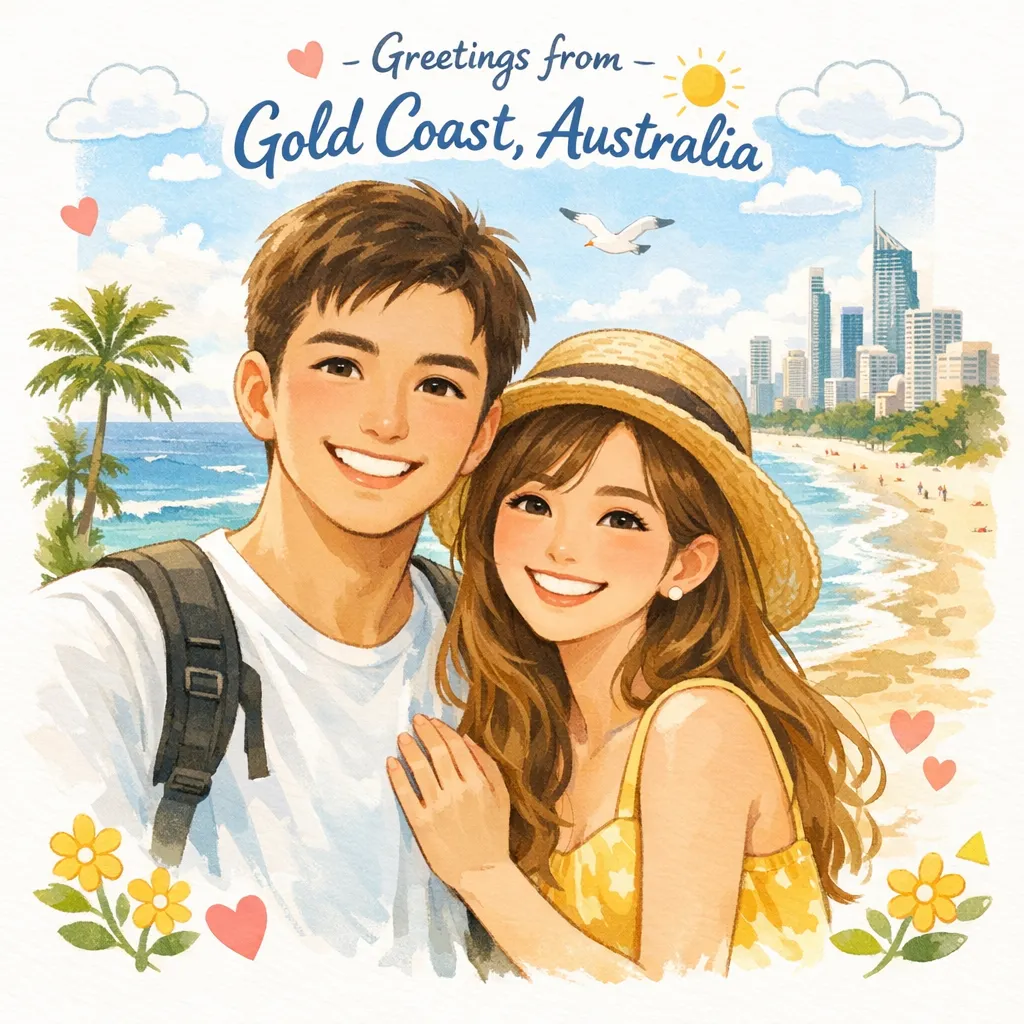 中信科大-澳洲黃金海岸甜蜜旅程