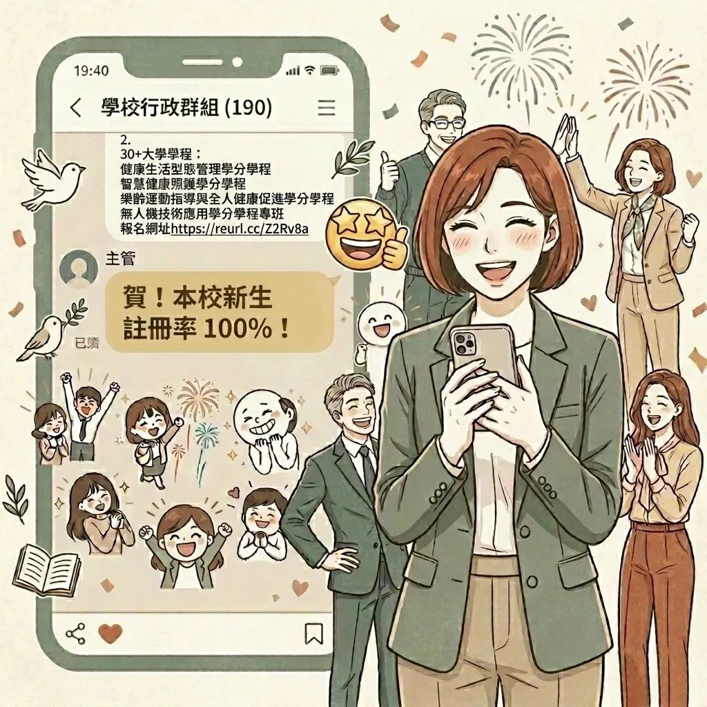 中信科大02663-新生註冊率100%