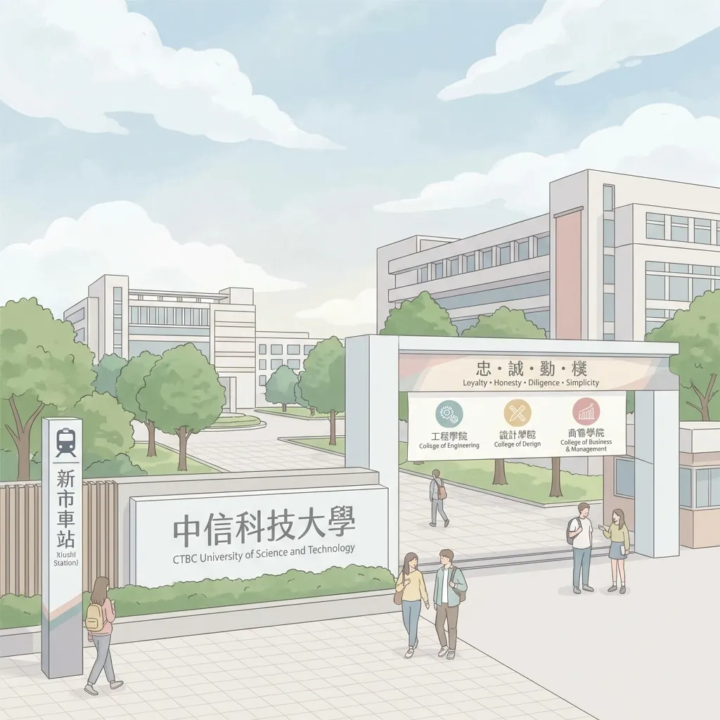中信科大校園