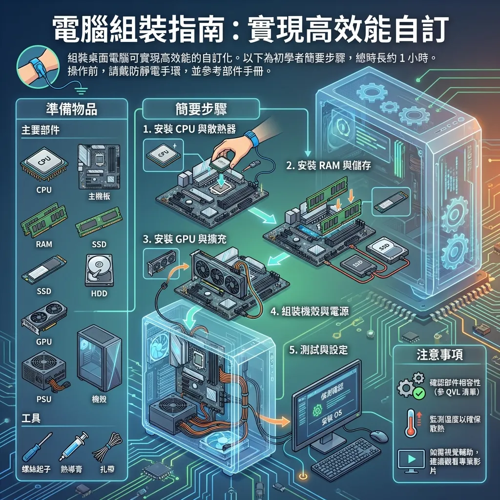 電腦組裝指南~練習