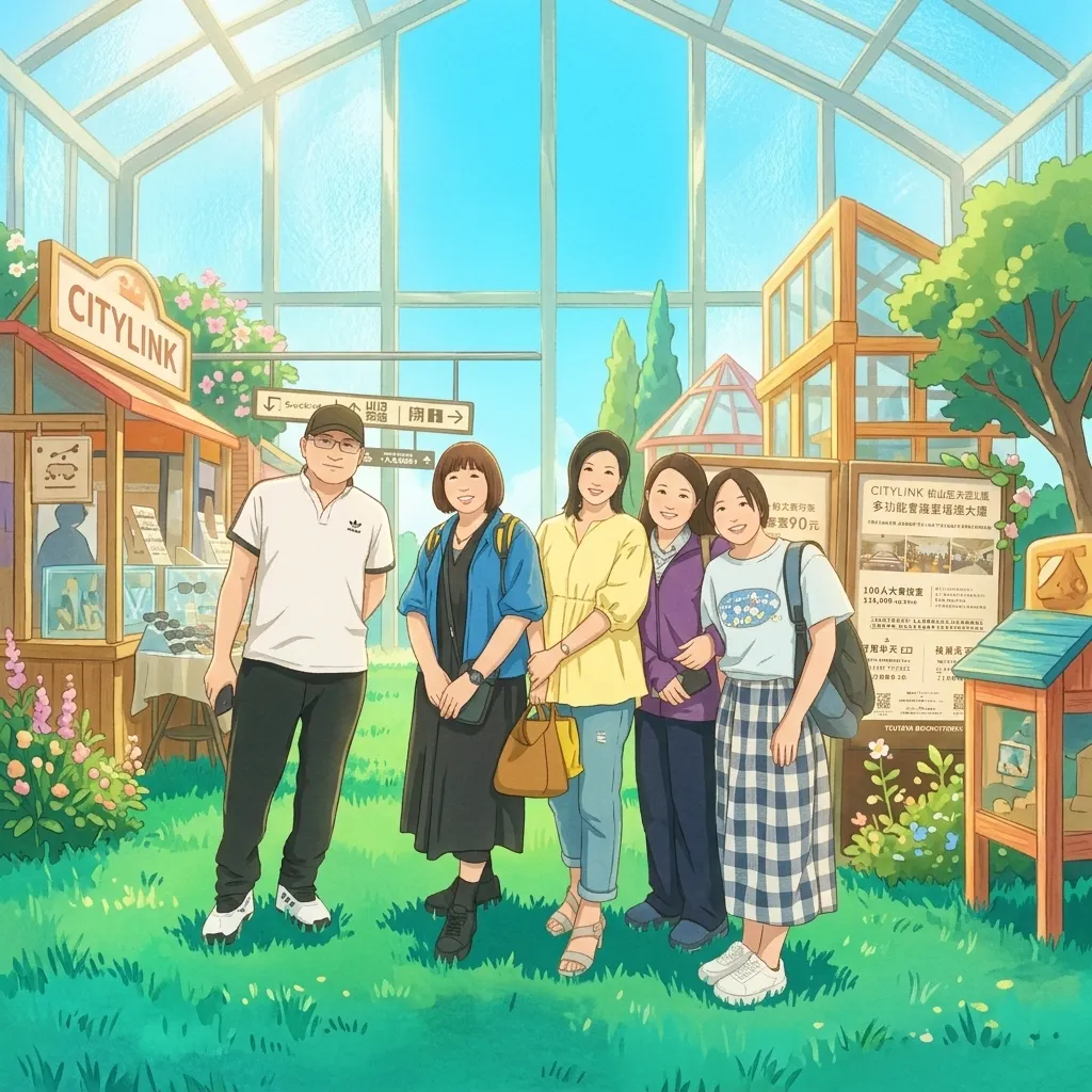 城市溫室裡的夢幻冒險~同學來相聚