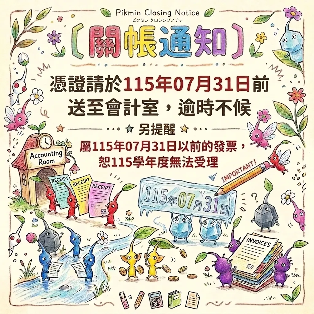 中信科大-03498-皮克敏關帳大作戰