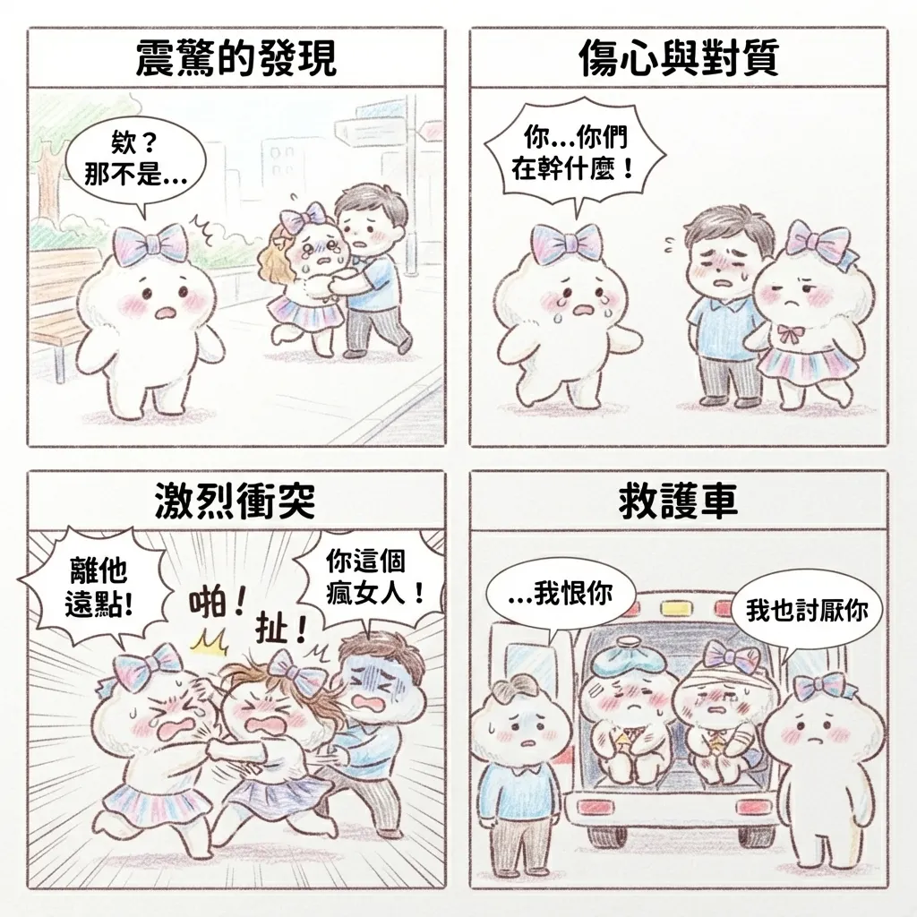 兩敗俱傷的修羅場:四格漫畫大亂鬥