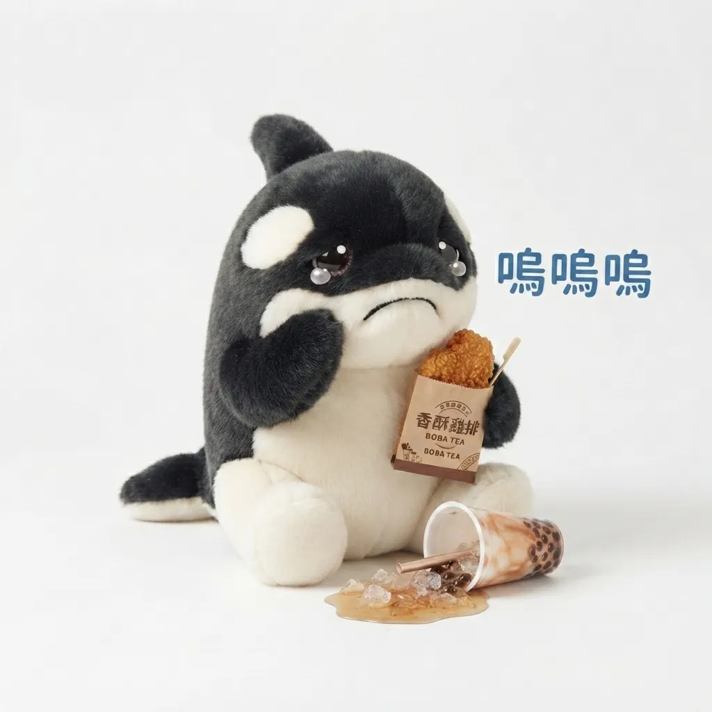 傷心小虎鯨:手滑的奶茶與嗚嗚嗚日常