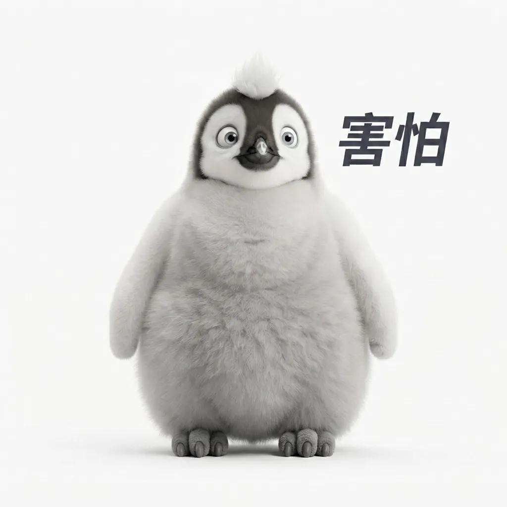 驚恐的小企鵝:不敢直視的純真恐懼