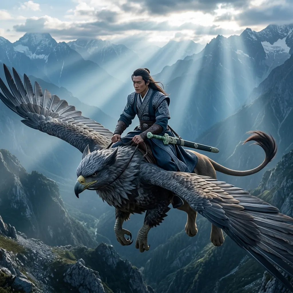 雲巔劍影:獅鷲騎士的山谷遠征