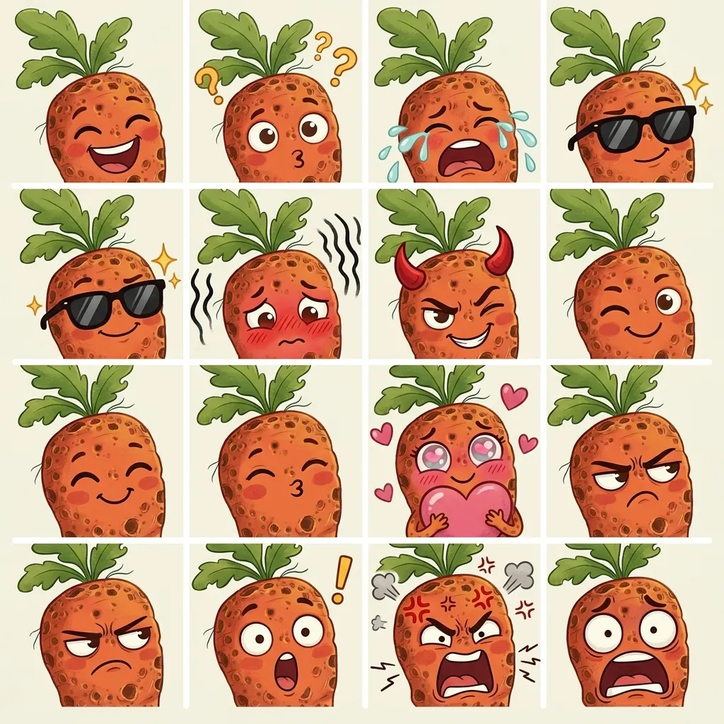 多采多姿的心情胡蘿蔔:擁抱情緒的成長力量
