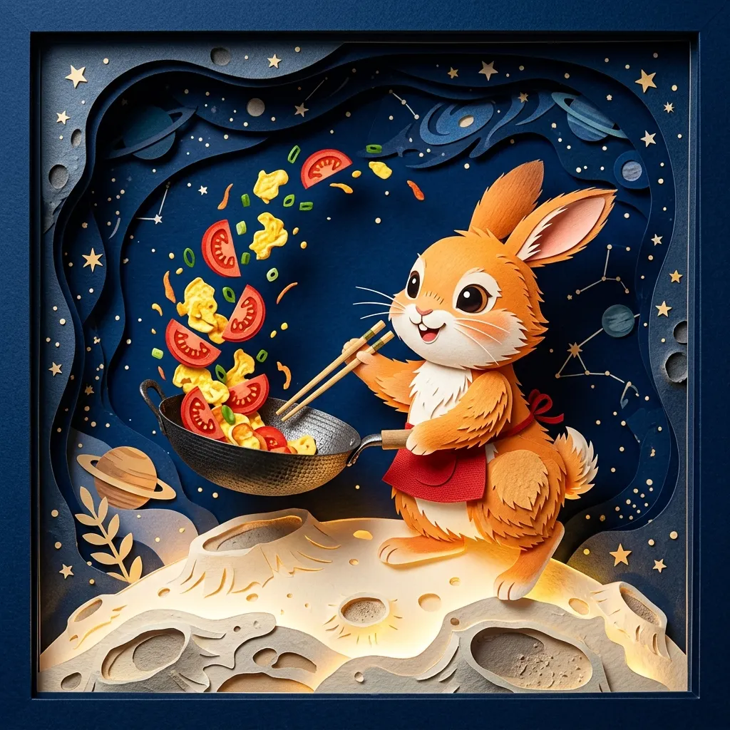 月宮小廚神：玉兔的星空炒番茄蛋/C組