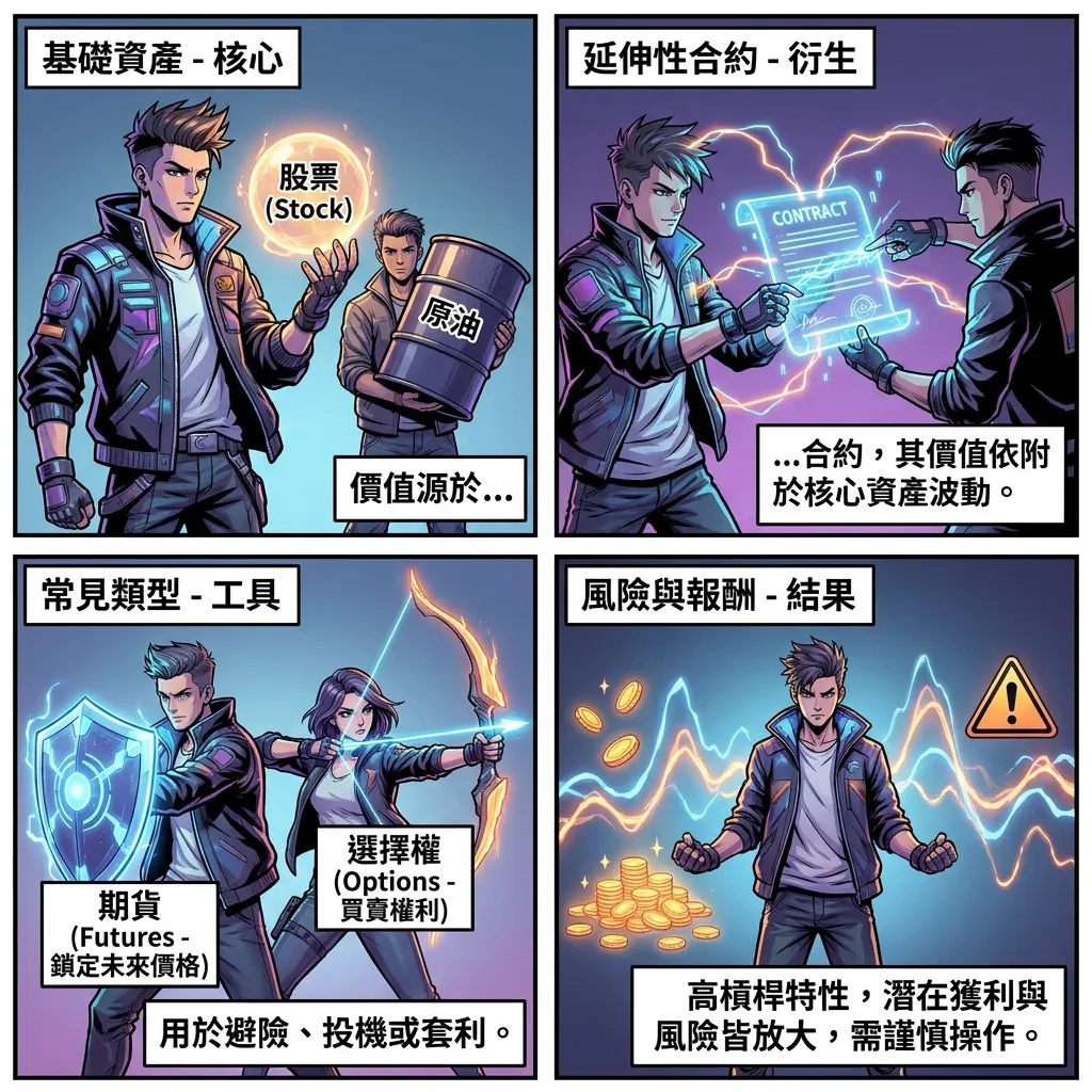 金融戰境：衍生性金融商品圖解教學漫畫