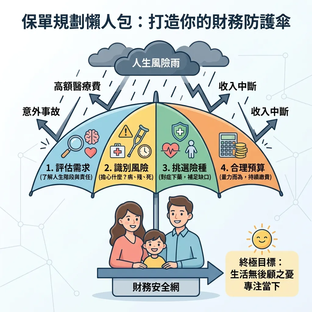 保單規劃懶人包:打造你的專屬財務防護傘