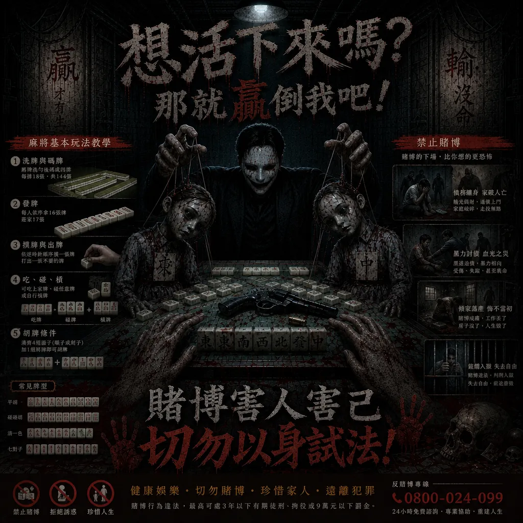 生死博弈:麻將教學與禁賭警示錄