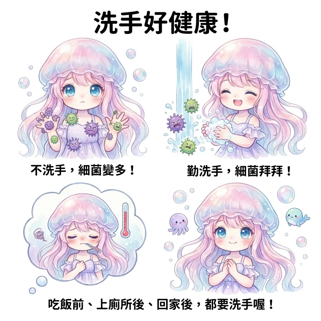 南台科大 4B2I0036 水母精靈的洗手大冒險：守護健康好簡單