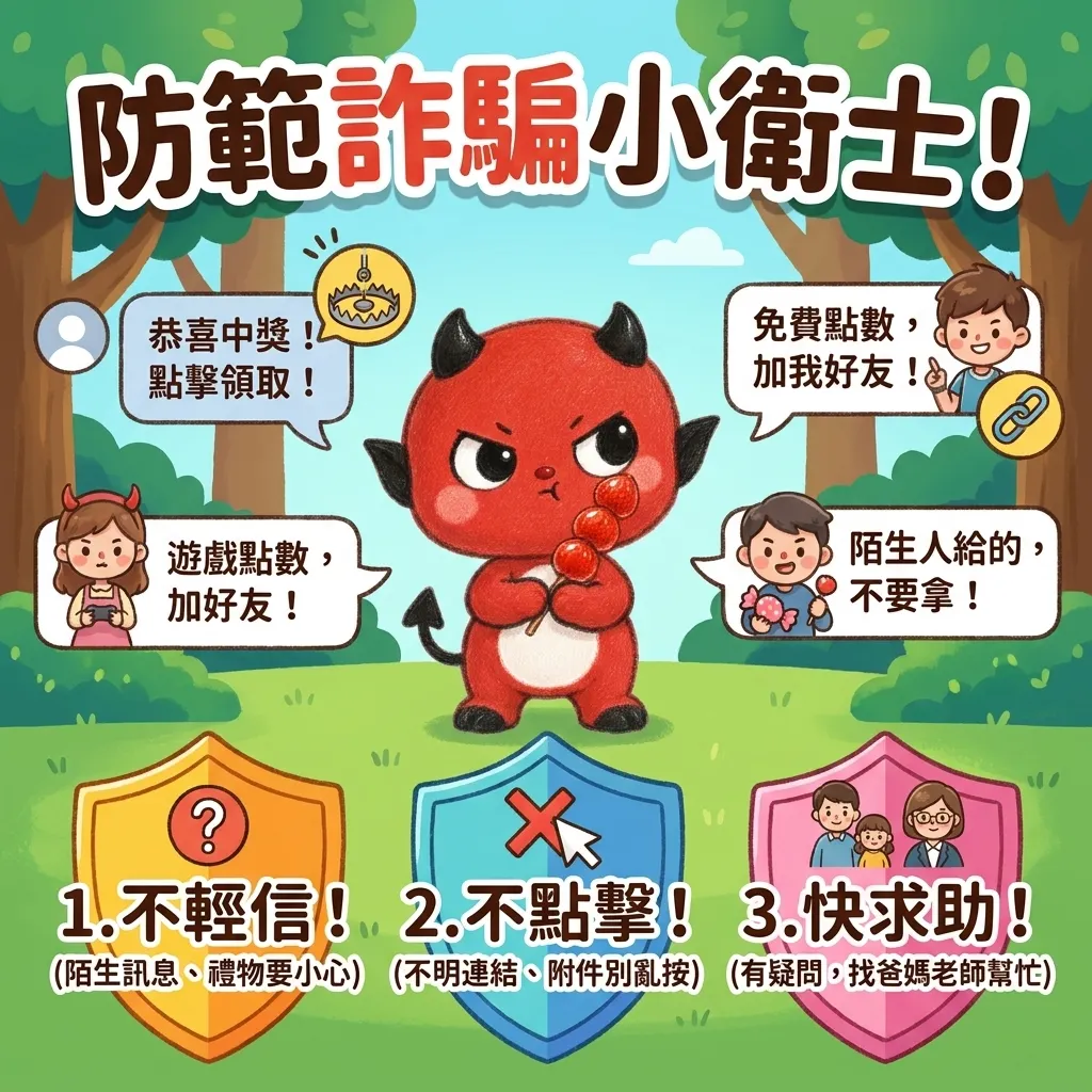 防範詐騙小衛士:守護網路安全大冒險