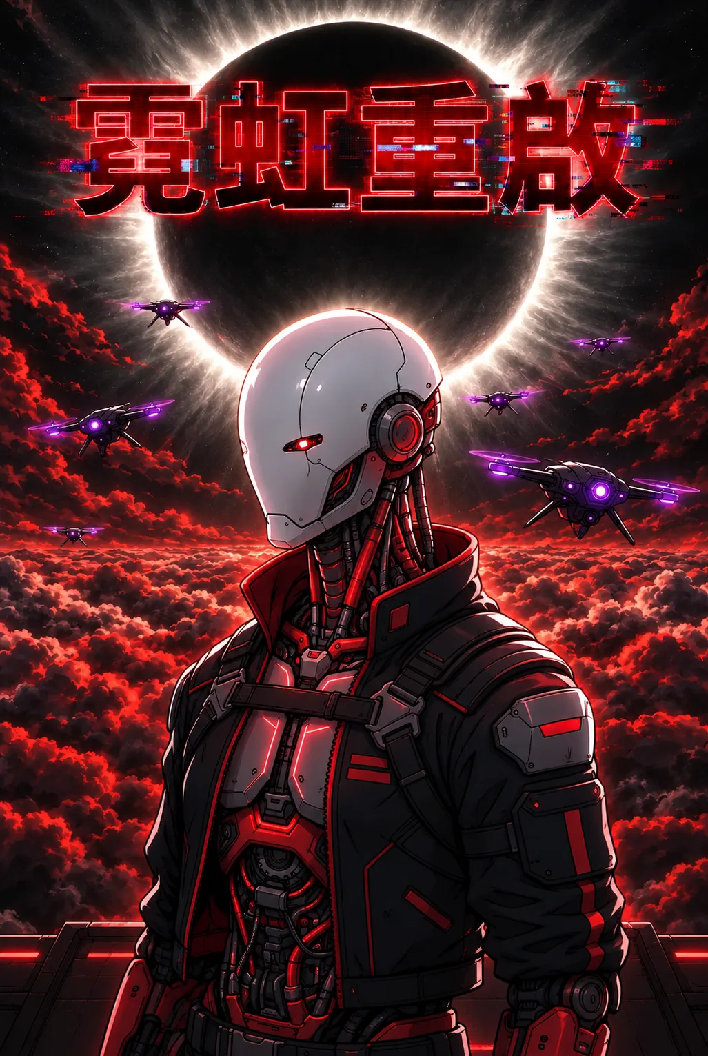 霓虹重啟:日蝕下的仿生人