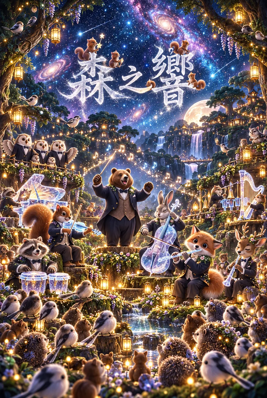 森之響:璀璨星空下的魔幻森林交響樂