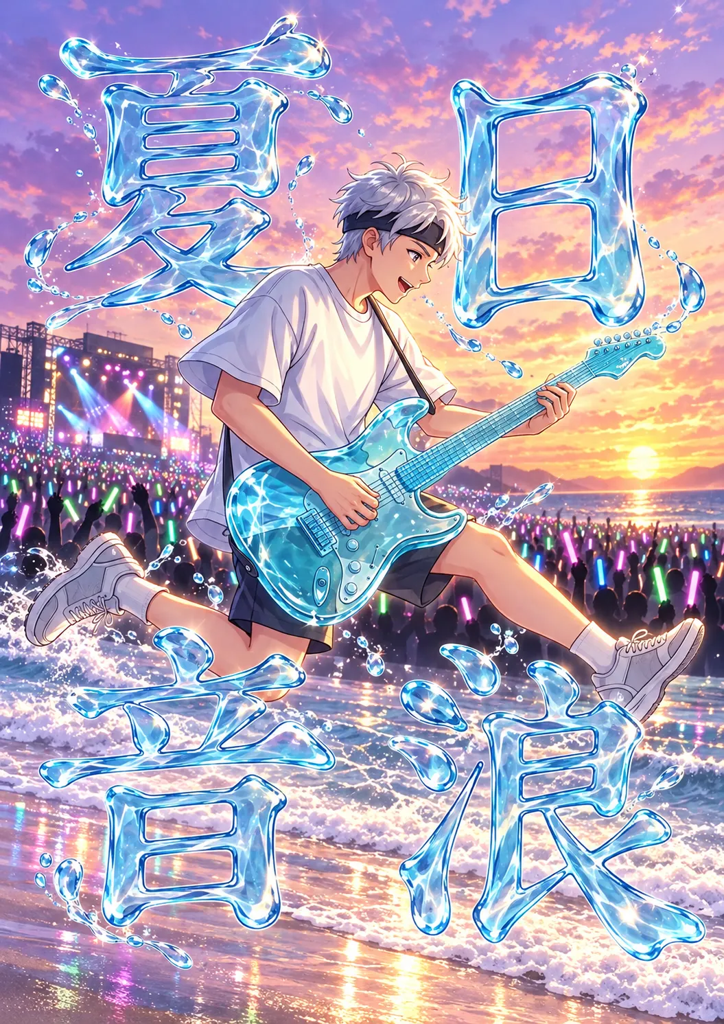 夏日音浪:魔幻時刻的沙灘電吉他慶典