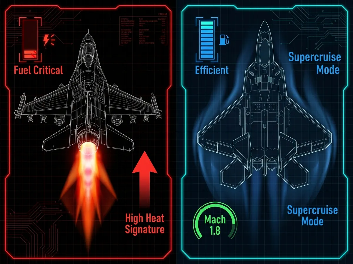 4代機與5代機雷達光點與RCS比較