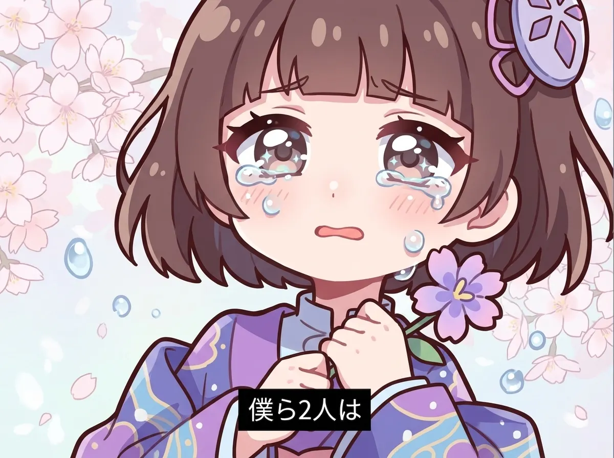 涙の桜吹雪：切ない別れの記憶