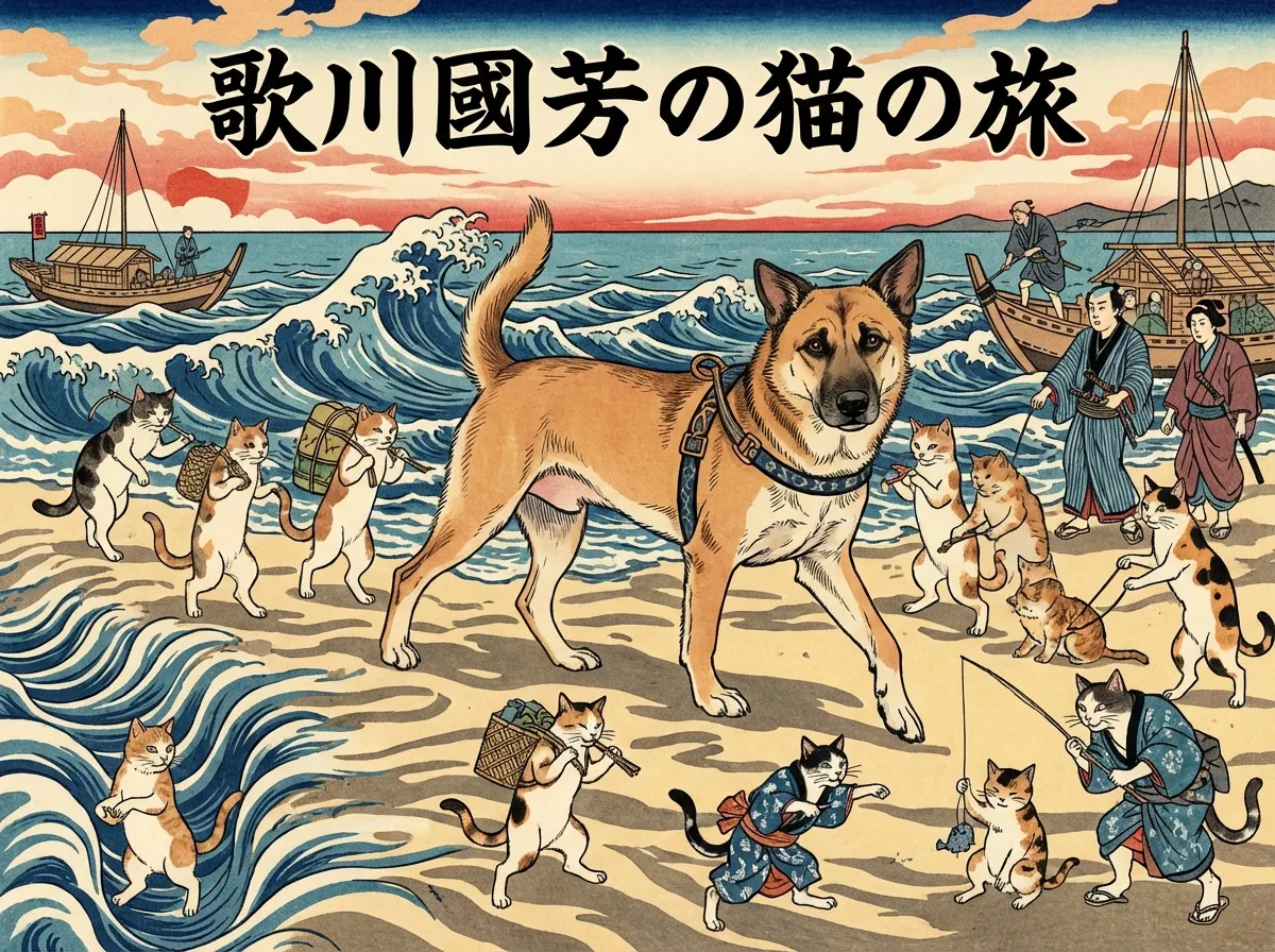 中信科大--多多與歌川國芳的貓