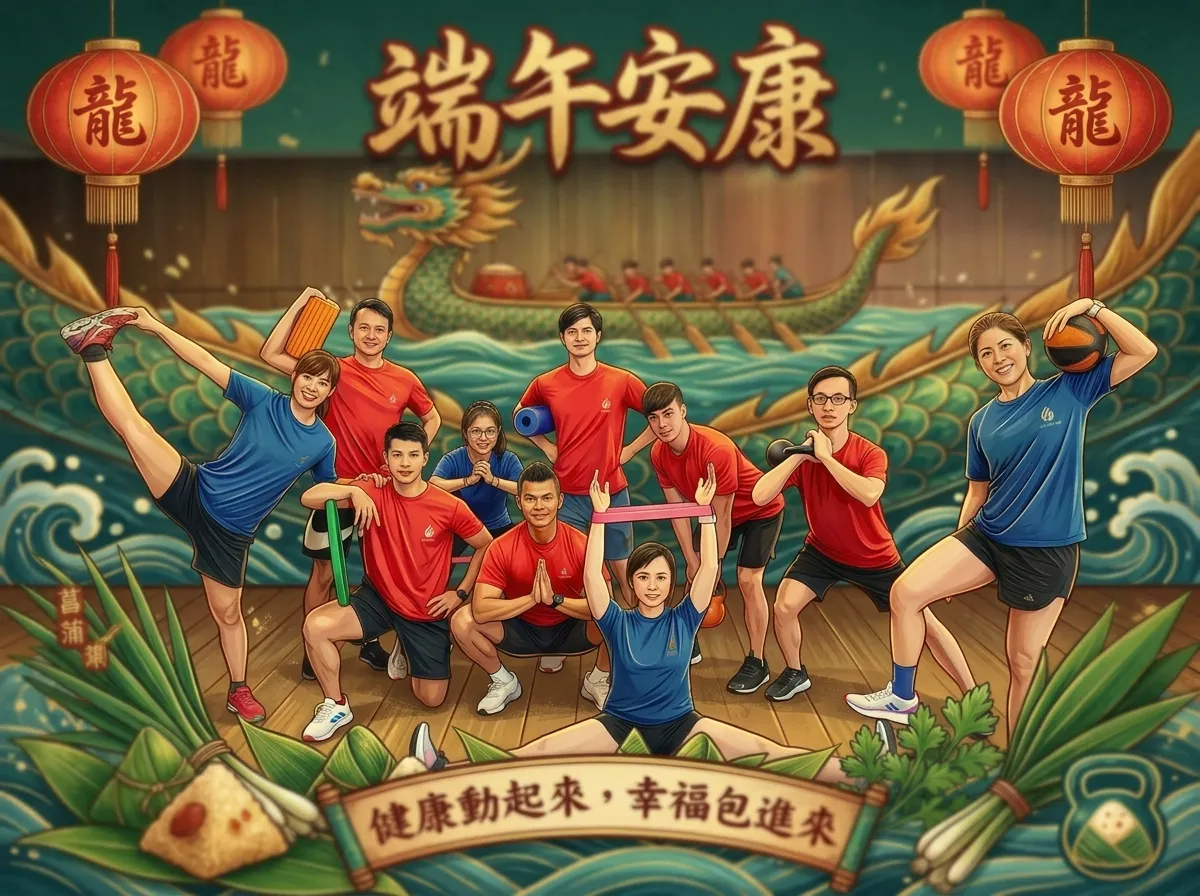 端午安康:運動活力慶佳節