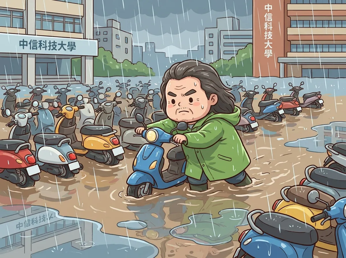 中信科大-01797的雨中守護
