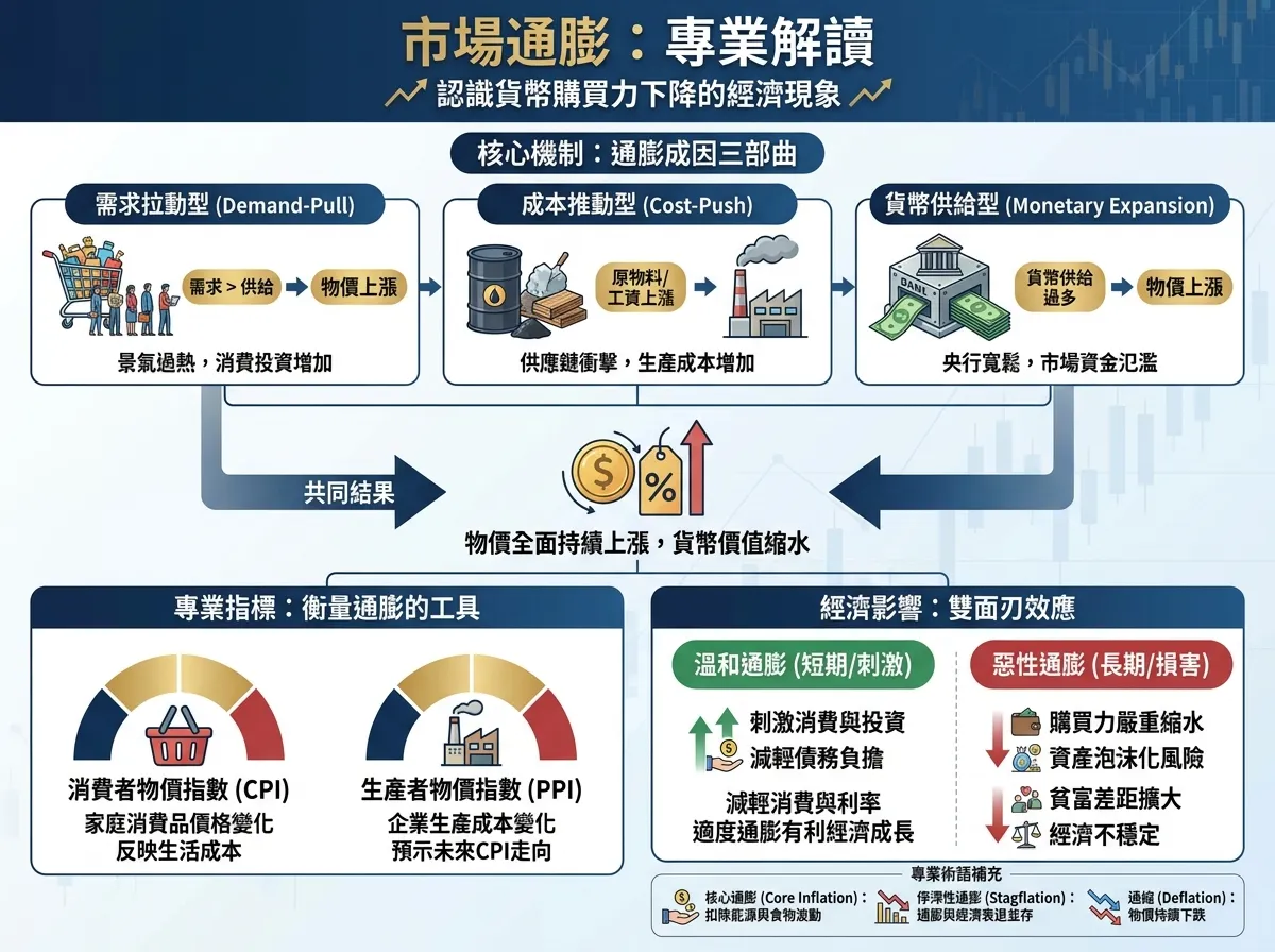 市場通膨：專業經濟分析與核心機制解讀