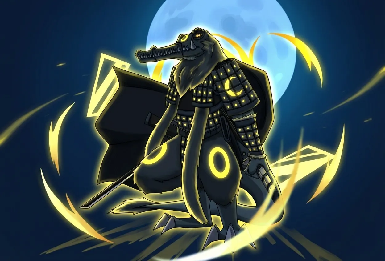 月夜武士鱷