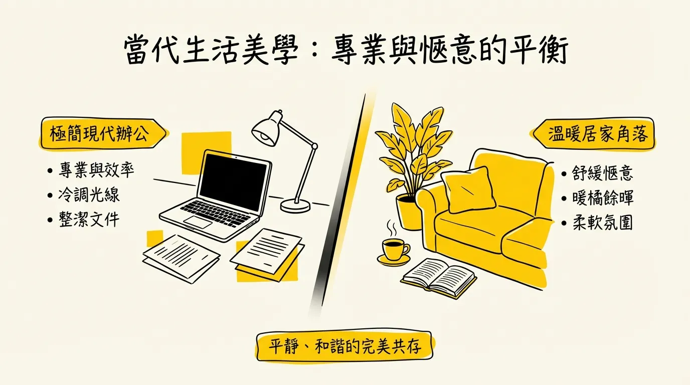 當代生活美學:專業與愜意的完美平衡