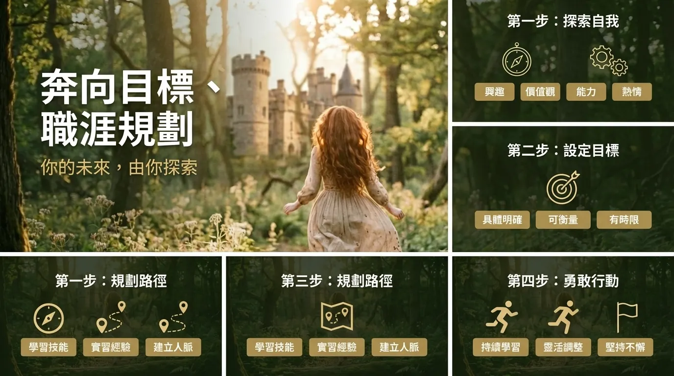 奔向目標，職涯規劃