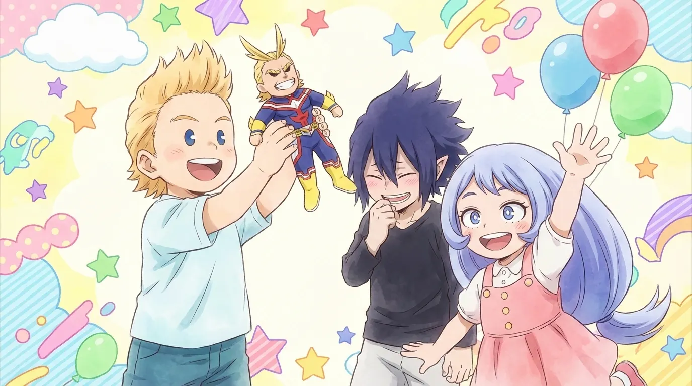 僕のヒーローアカデミア：リトルビッグ3