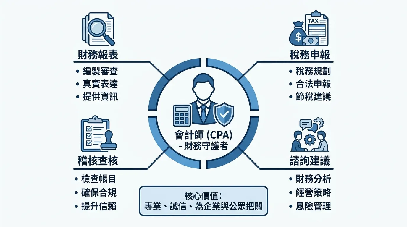 專業會計師：企業財務守護者全職能解析