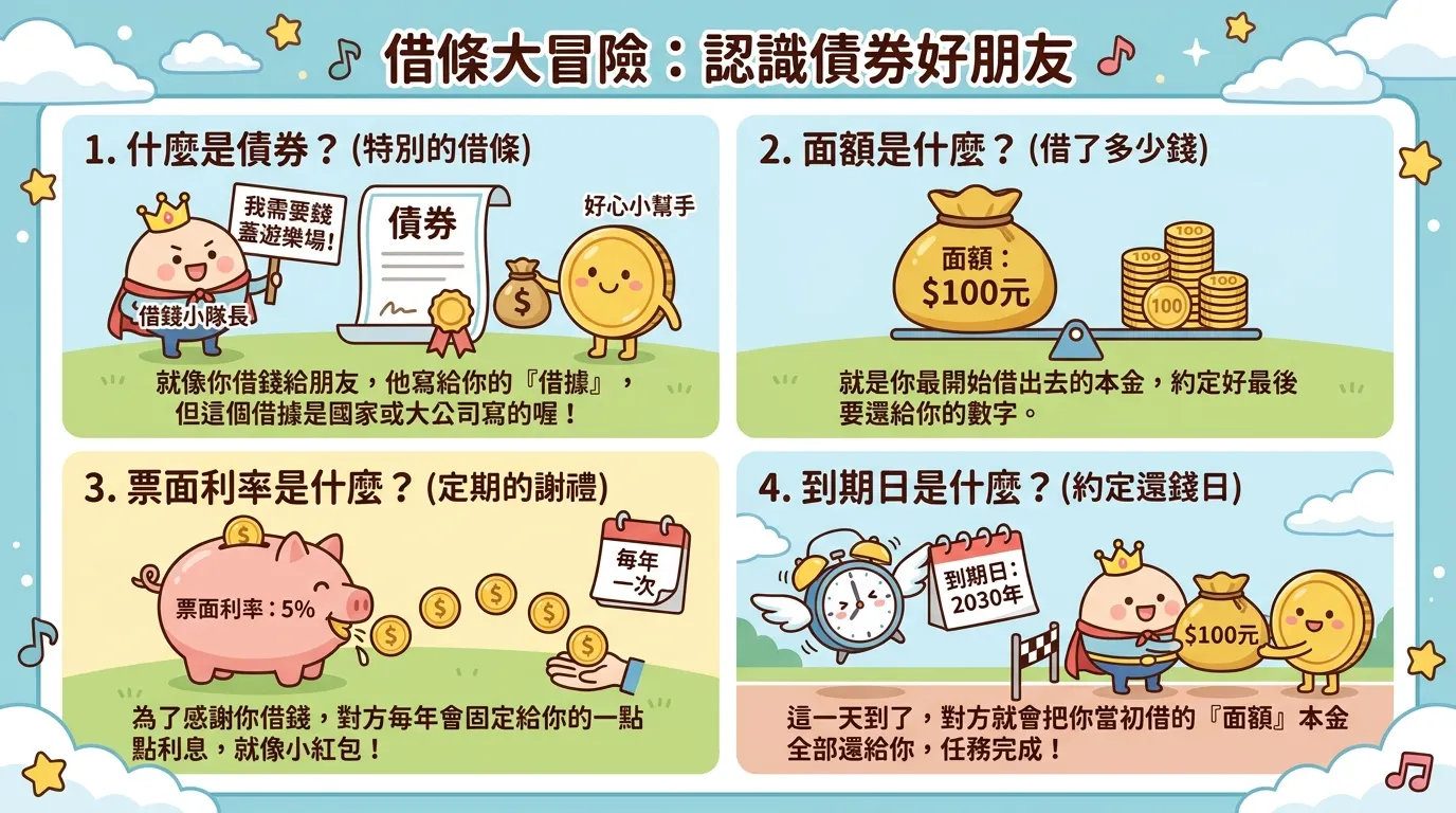 借條大冒險:給小朋友的第一堂債券課